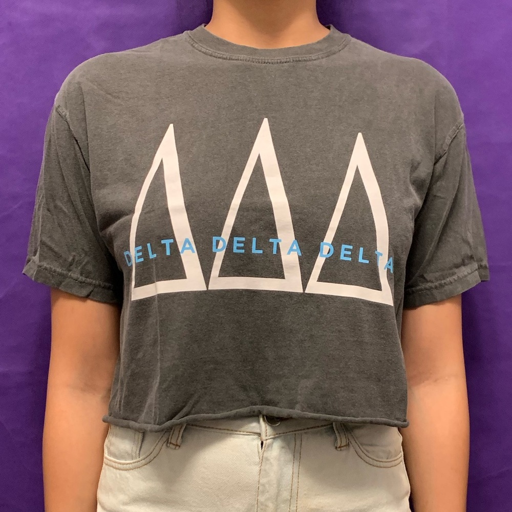 Delta Delta Delta Crop Top